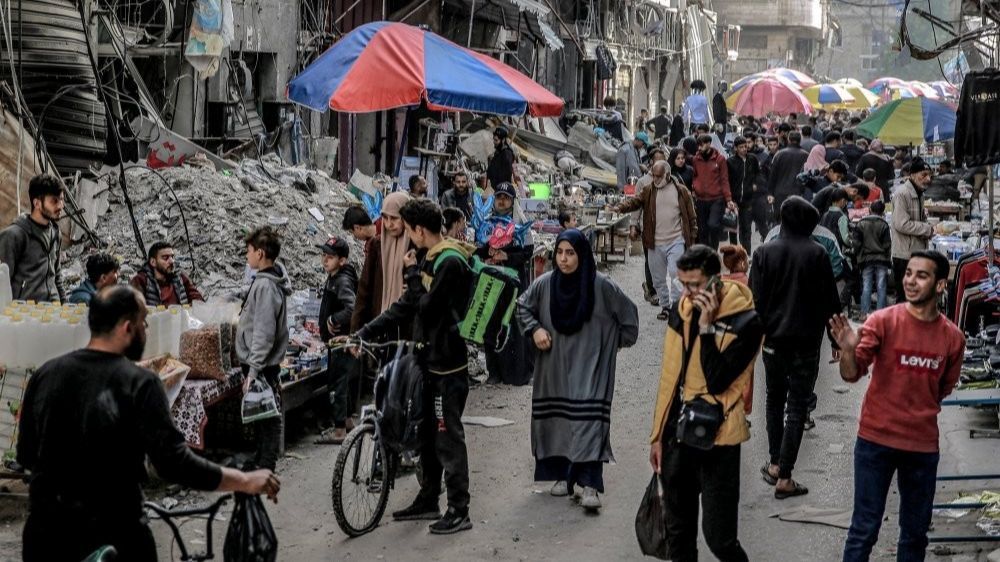 FOTO: Denyut Pasar di Jalur Gaza yang Ramai di Tengah Kehancuran Kota dan Bayang-Bayang Serangan Israel