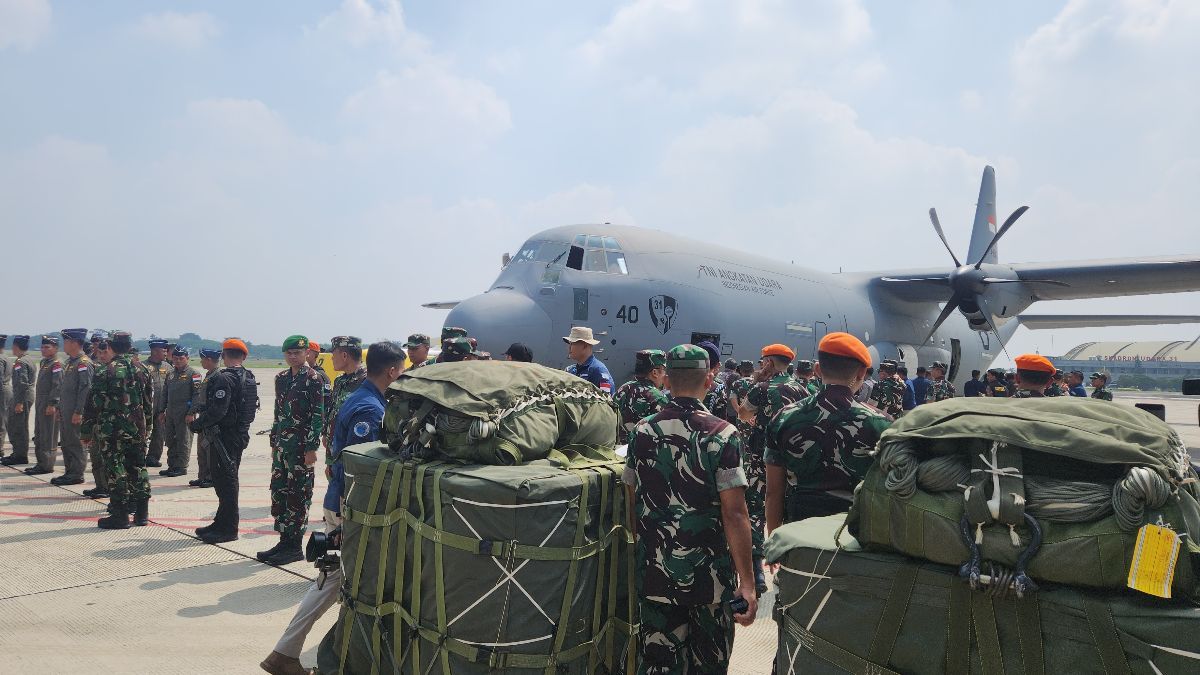 Panglima TNI Kirim Alat Airdrop Buat Terjunkan Bantuan Dari Udara ke Warga Gaza Palestina