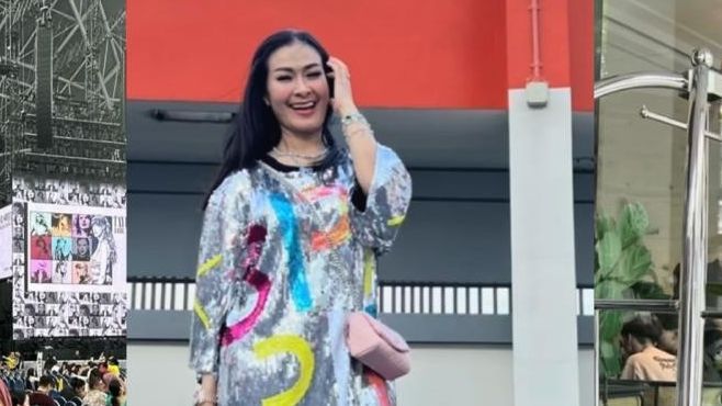 Bikin Pangling! Potret Iis Dahlia Tampil Berhijab, Netizen 'Cantik dan Adem'