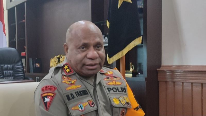 Kapolda Papua Gandeng Tokoh Adat untuk Rekrut 2.000 Pemuda jadi Bintara