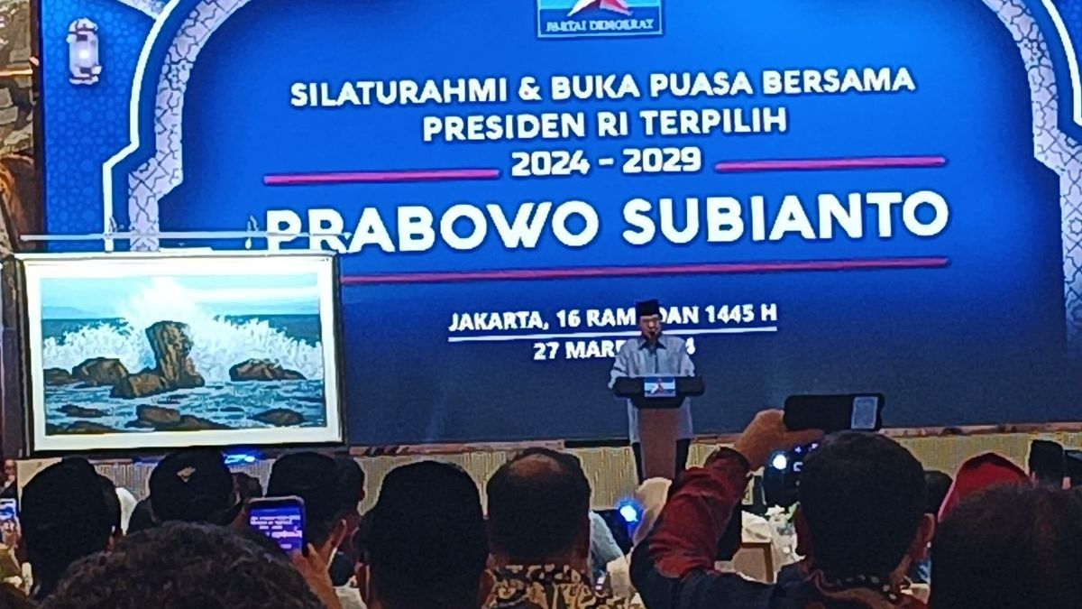 SBY: Jangan Lukai Hati Rakyat Inginkan Pak Prabowo Jadi Pemimpin Mereka