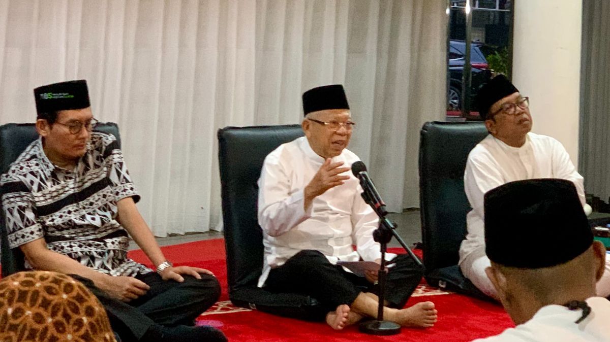 Ma'ruf Amin Jalani Ramadan Terakhir sebagai Wapres: Tahun Depan Kembali ke Habitat Dakwah