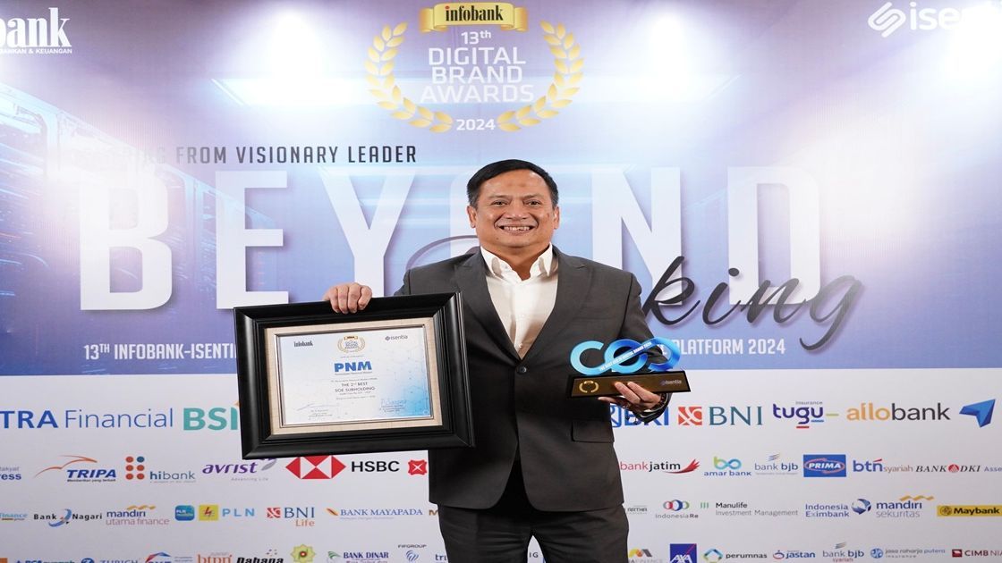 Dirut PNM Masuk Jajaran The Best Reputable CEO in Digital Platform 2024