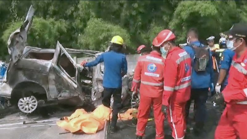 Kondisi Korban Kecelakaan Maut KM 58 Tol Jakarta-Cikampek: Luka Bakar 90-100 Persen