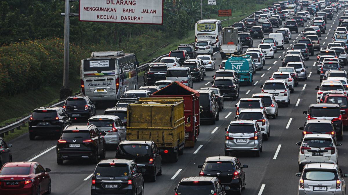 H+1 Idulfitri 2024, Arus Lalu Lintas Tol Jagorawi hingga Jawa Barat Meningkat