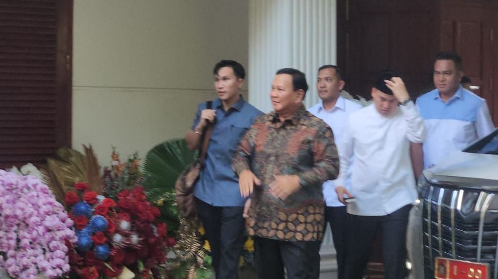 VIDEO: Salut, Momen Prabowo Sungkem Hadiri 'Open House' Lebaran Wapres Ma'ruf Amin Usai Temui Jokowi