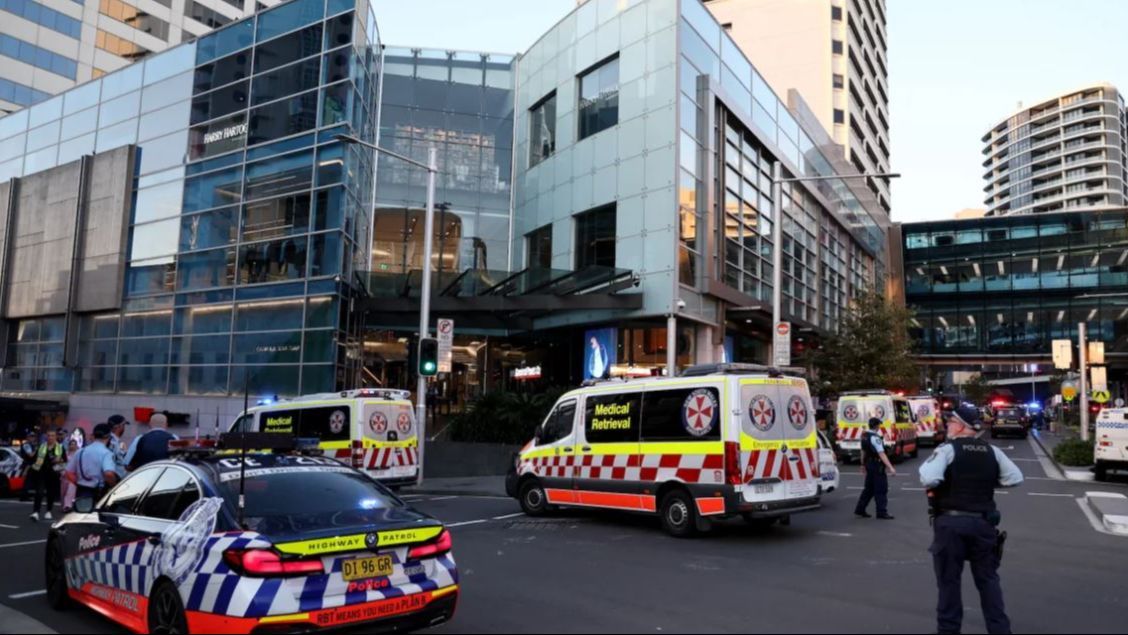 Lima Orang Tewas Ditikam Massal di Mal Sydney, Seorang Bayi dan Ibunya Jadi Korban