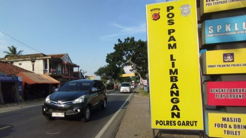 Langkah Polisi Urai Kemacetan Arus Balik dari Garut ke Bandung