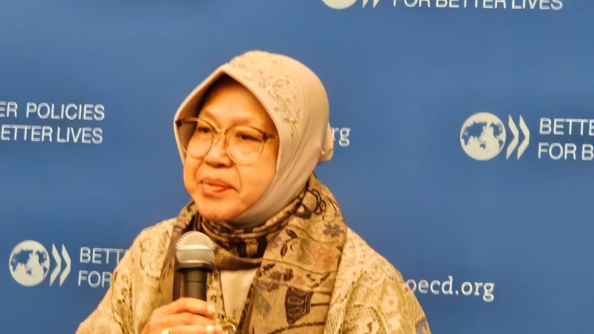 Jadi Pembicara di OECD, Mensos Risma Jelaskan soal Distribusi Bansos