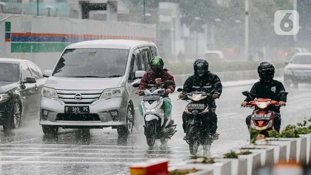 Prakiraan Cuaca, Hujan dan Angin Kencang Potensi Terjadi Jaksel & Jaktim Sore Hari