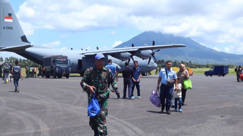 TNI AU Siapkan Pesawat Gratis untuk Prajurit Kembali ke Perbatasan