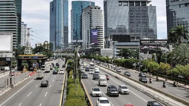 Hari Pertama Kerja Usai Libur Lebaran 2024, Lalu Lintas di Jakarta Lancar