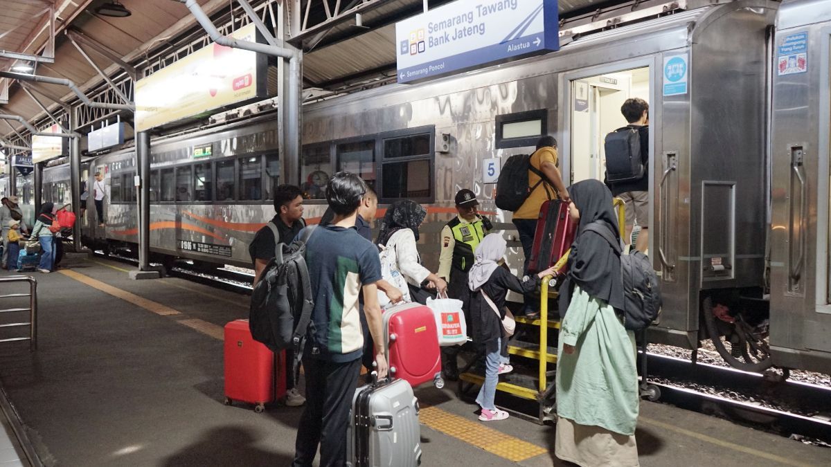 Pemudik Balik ke Jakarta, Surabaya dan Bandung Masih Padati Enam Stasiun Daop 4, Tertinggi Stasiun Tawang