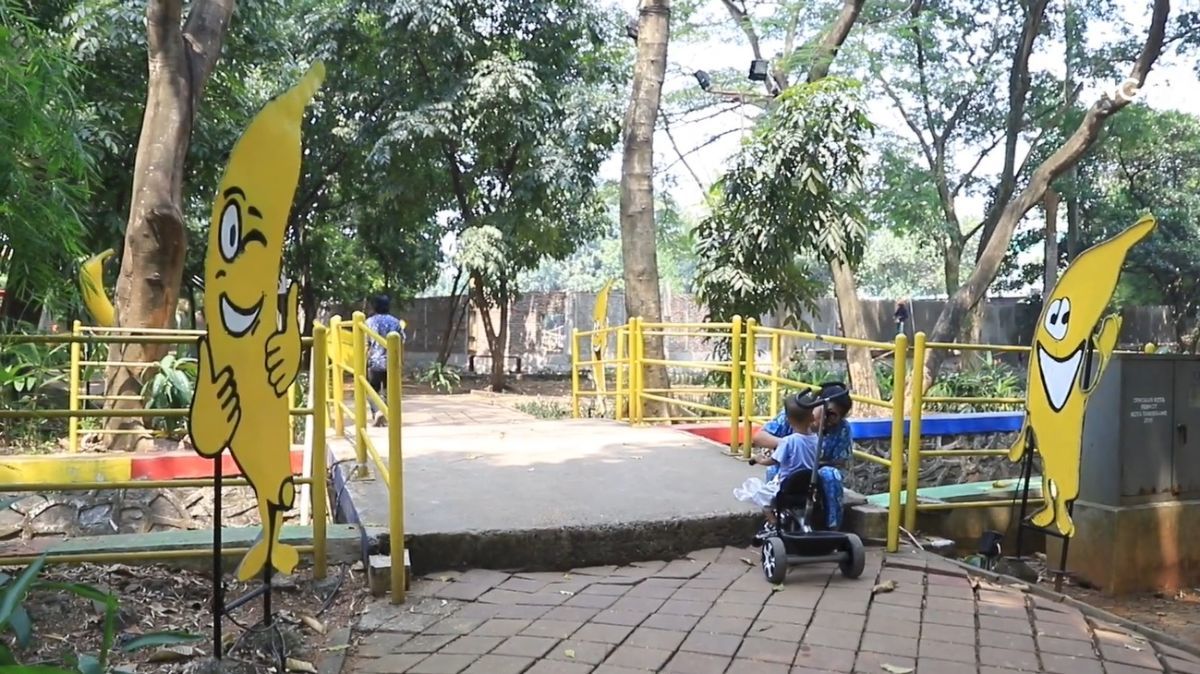 Yuk Bersantai di Taman Pisang Karawaci Tangerang, Wisata Keluarga Sejuk di Tengah Kota