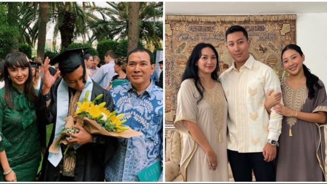 Momen Kumpul Keluarga Cendana saat Lebaran, Potret Tata Cahyani Mencuri Perhatian