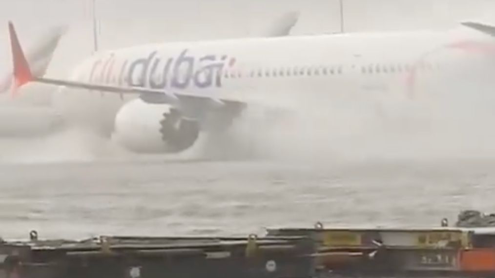 VIDEO: Penampakan Banjir di Airport Dubai