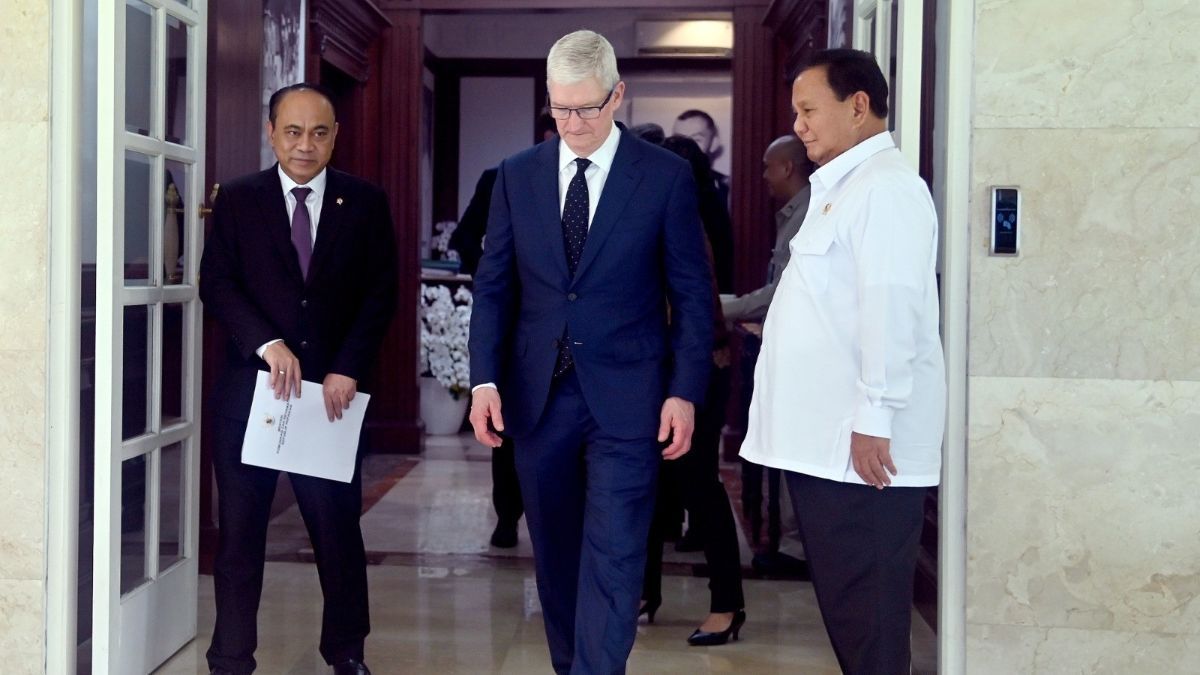 Bertemu Prabowo, CEO Apple Tim Cook Sampaikan Rencana Investasi di Indonesia