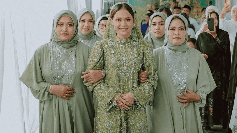 Serba Hijau, Simak Prosesi Pengajian Putri Isnari Jelang Pernikahan