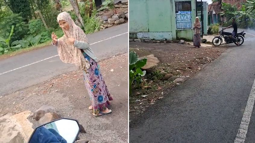 Viral Momen Haru Ibu Lepas Putrinya Kembali Bekerja usai Lebaran, Antar Sampai Jalan Raya