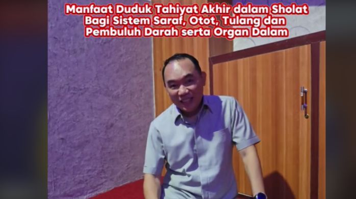 Pendeta Gilbert Sebut Posisi Tahiyat Akhir Dalam Sholat Umat Islam Paling Berat, Ternyata ini Manfaat Kesehatannya