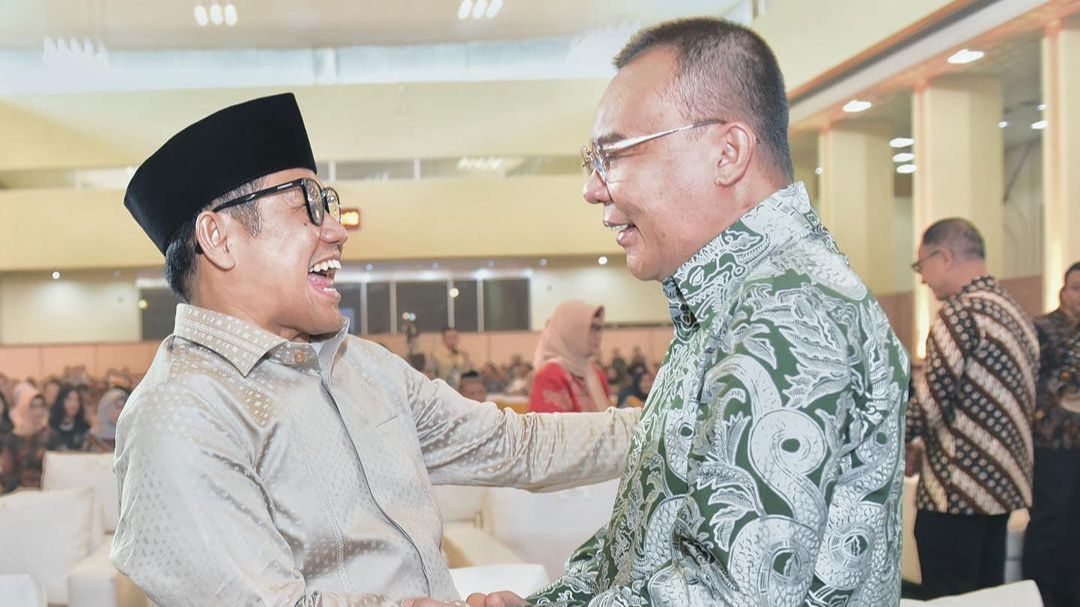 Cak Imin Unggah Foto Salaman dengan Sufmi Dasco, Gerindra: Jos Itu