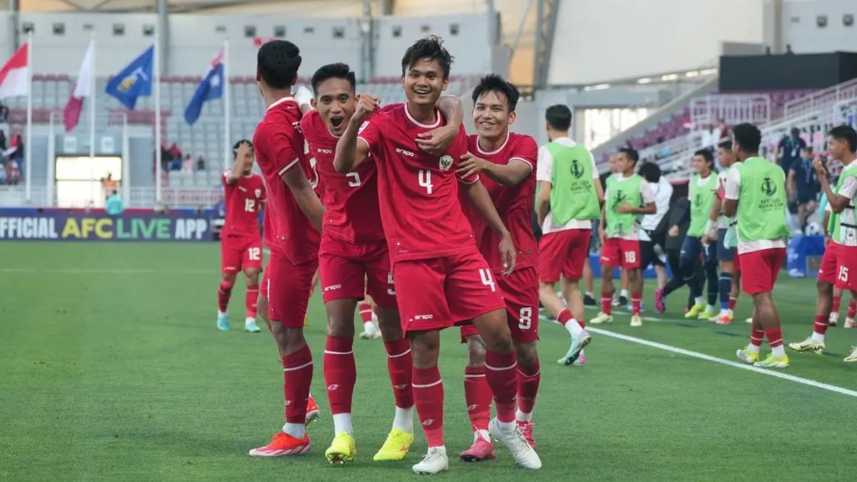 FOTO: Momen Timnas Indonesia U-23 Taklukkan Australia U-23, Sejarah Baru Tercipta!