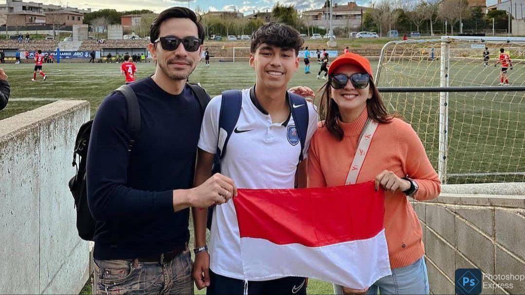 Sekolah Bola di Paris, Diego Putra Ganteng Darius dan Donna Agnesia Berhasil Gabung Timnas Indonesia U-16