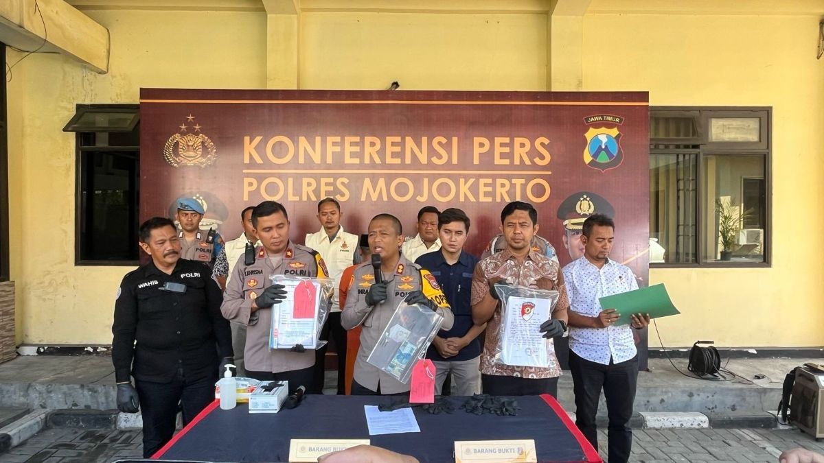 Apes! Kades di Mojokerto Ditangkap Polisi Usai Halal bi Halal dengan Bupati, Ternyata Gara-Gara Ini