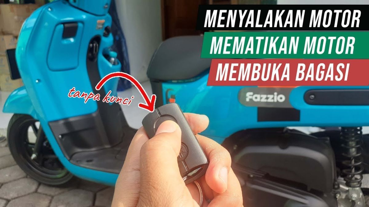 Cara Menghidupkan Motor Yamaha Fazzio Hybrid