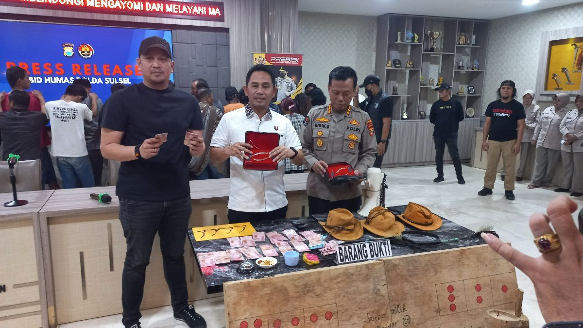 Polisi Bongkar Judi Dadu dan Sabung Ayam Terbesar di Sulsel saat Ramadan