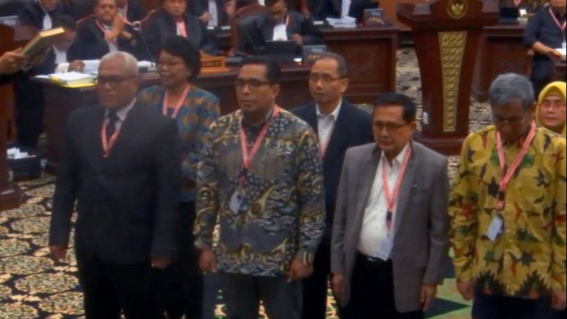 Momen Lucu Saksi Ganjar Buat Ketua MK Ketawa: Lagi Puasa Jangan Ditanya Berat-Berat