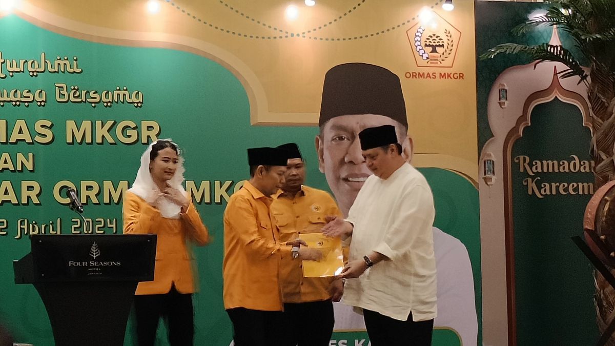 MKGR Deklarasi Dukung Airlangga Jadi Ketum Golkar 2024-2029