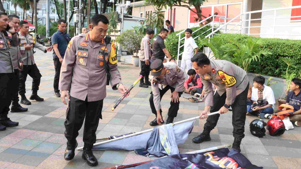 Modus Berbagi Takjil, Ratusan Pelajar Bikin Onar dan Hendak Tawuran Ditangkap di Jakpus