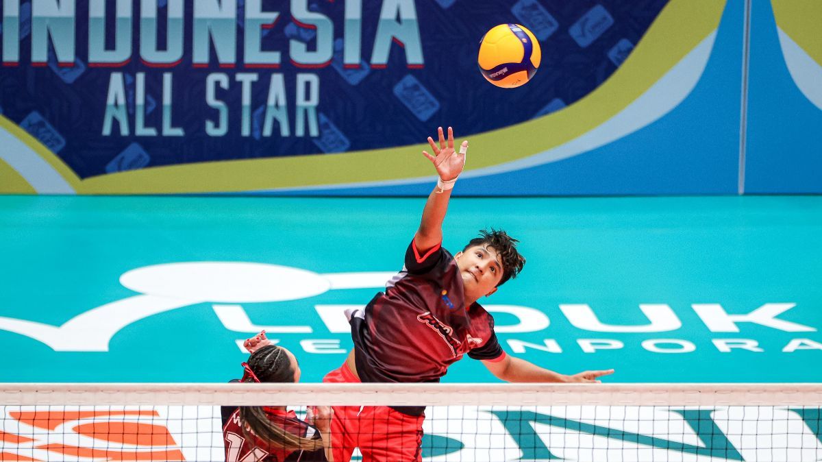 FOTO: Jirayut MVP! Begini Keseruan Artis-Artis Tanding Voli dalam Fun Volleyball Celebrity Match