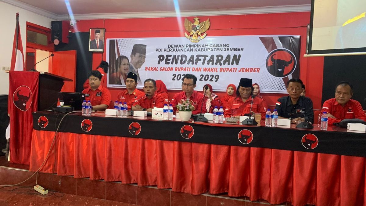 PDIP Buka Penjaringan Bakal Cabup Jember, Ada Peluang Berkoalisi dengan Gerindra