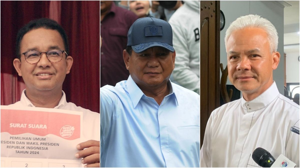 Survei: Pendukung Anies, Prabowo dan Ganjar Terbelah Soal Putusan Hasil Pemilu hingga MK