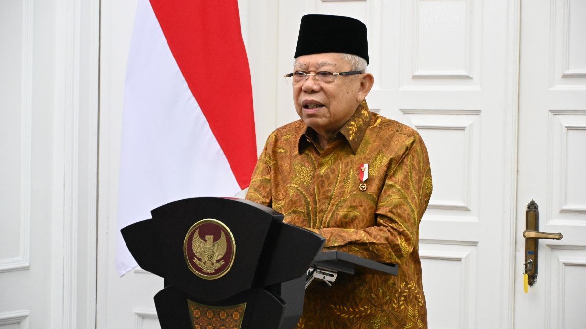 Wapres Ma'ruf Amin Imbau Pendukung Capres-Cawapres Terima Apa Pun Putusan MK