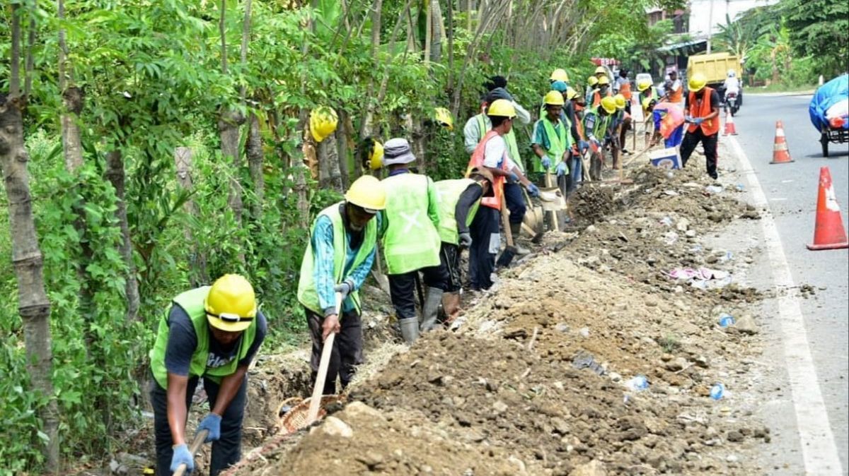 Adakan Program Padat Karya, Begini Cara Pemkab Bantul Berdayakan Keluarga Miskin