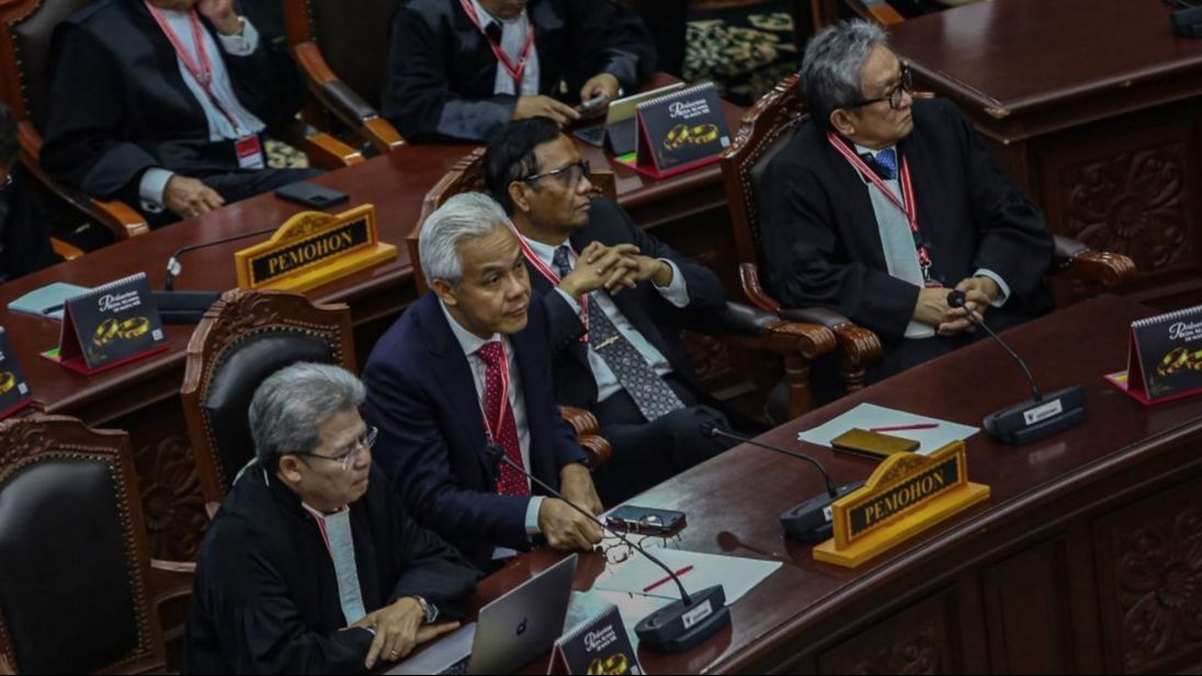 Reaksi Ganjar-Mahfud Saat MK Tolak Seluruh Gugatan Pilpres 2024