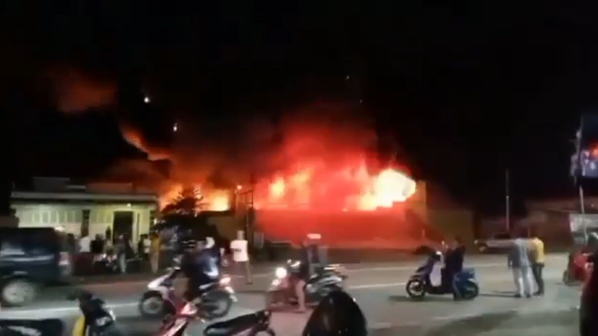 Bengkel Terbakar dan Meledak di Luwu Utara Sulsel, Pemilik Tewas