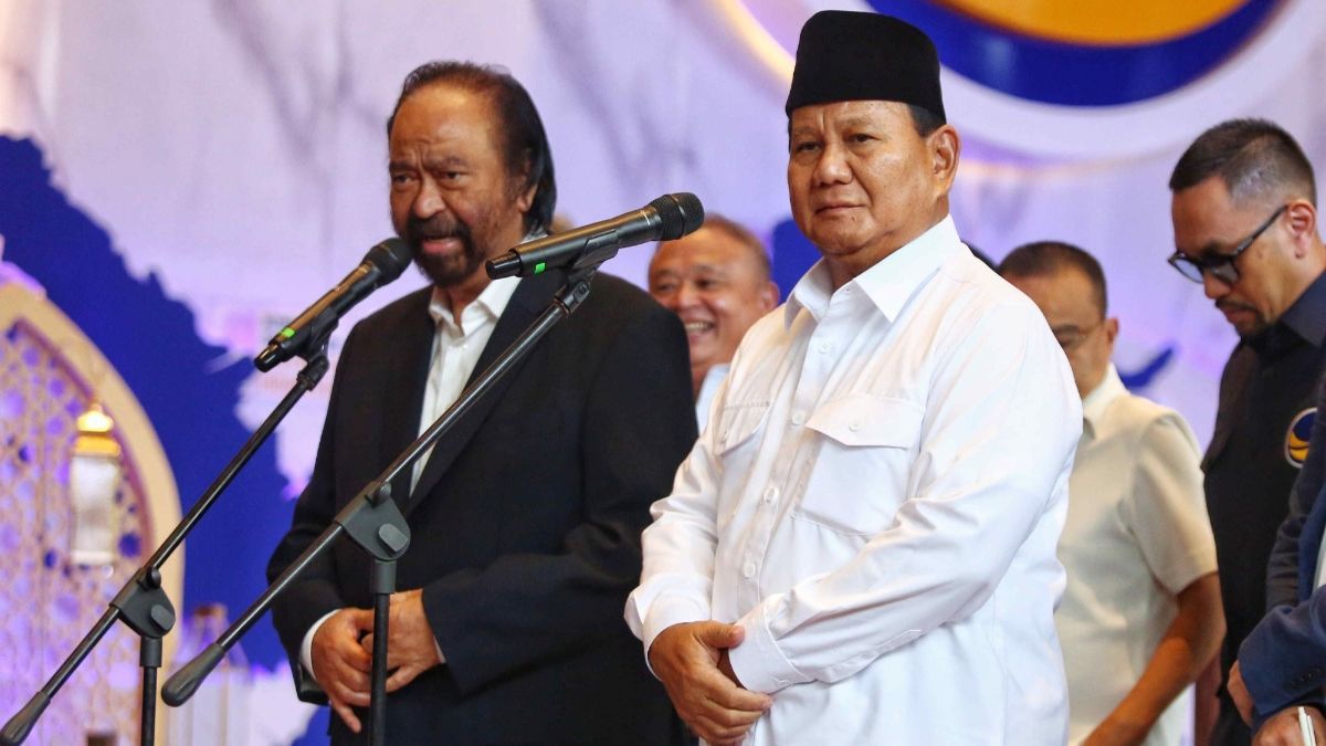 Ketum NasDem Beri Isyarat Bakal Gabung Koalisi Prabowo-Gibran