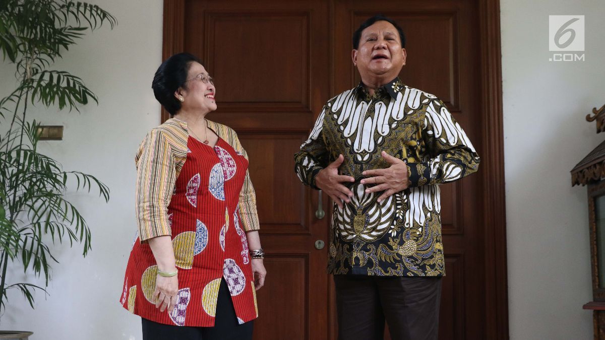 Peluang Pertemuan Prabowo-Megawati Usai MK Tolak Gugatan Pilpres Capres PDIP