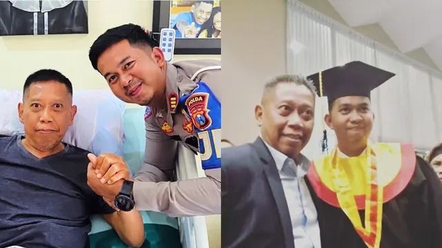 Potret  Anak Angkat Tukul Arwana, Ega Prayudi Jenguk dan Setia Merawat Ayah