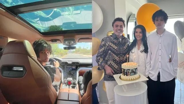 Potret Armand Anak Farah Quinn Kini Usia 17 Tahun, Sudah Boleh Nyetir Lamborghini