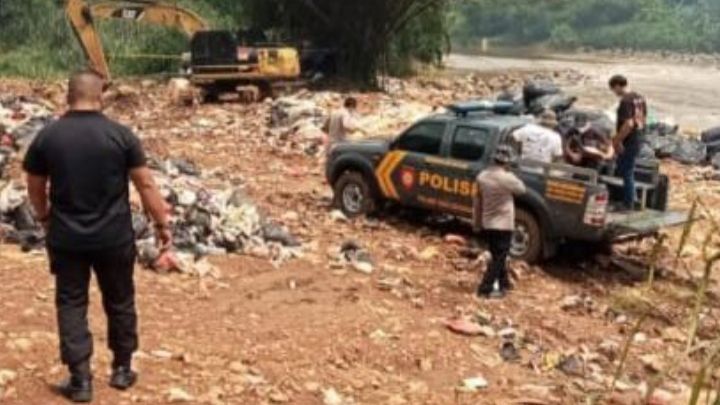 Geger Sampah Warga BSD Tangerang Dibuang Ilegal Bikin Warga Bogor Kesal, Polisi Turun Tangan