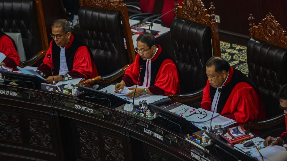 Putusan MK Tolak Seluruh Permohonan Anies Muhaimin Pilpres 2024, 3 Hakim Beda Pendapat