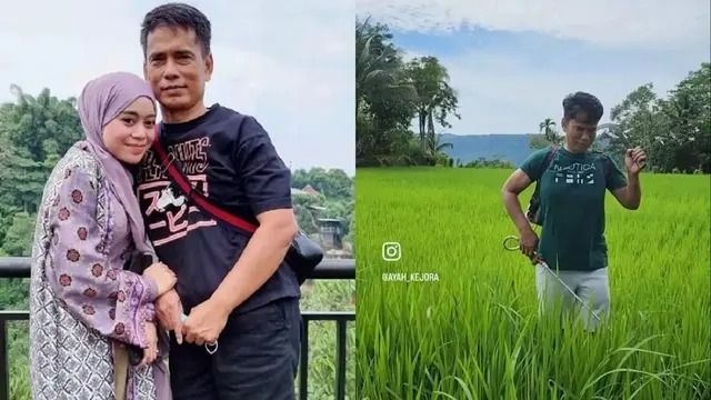 Potret Ayah Lesti Tetap ke Sawah Meski Anaknya Bergelimang Harta, Bikin Salut!