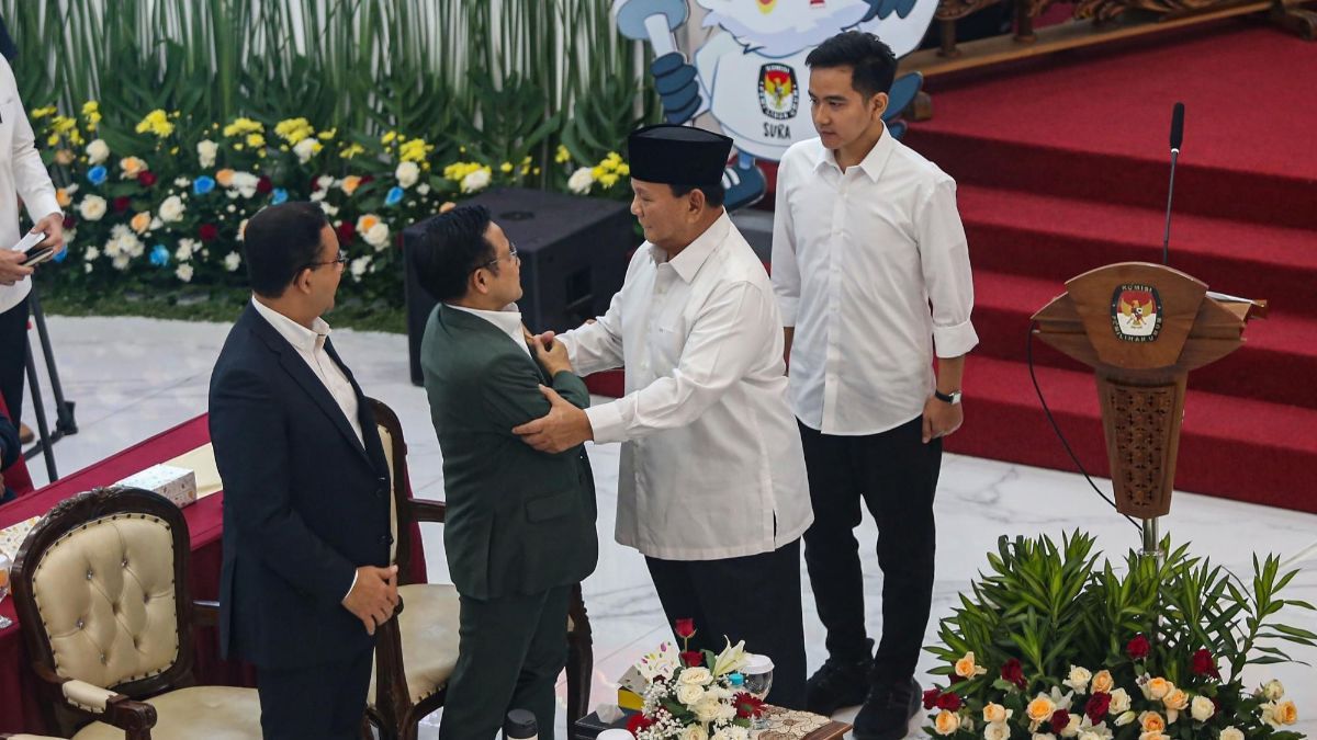 VIDEO: Kelakar Kocak Prabowo Ledek Anies-Muhaimin Kalah di Pilpres: Senyuman Anda Berat Sekali