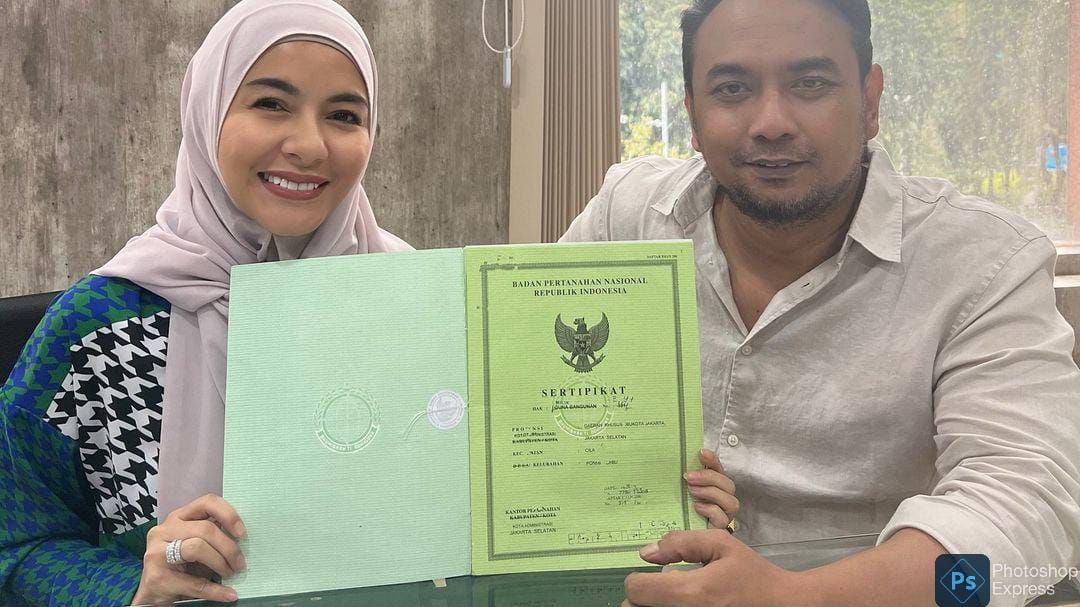 Bebi Romeo dan Meisya Siregar Pamer Sertifikat Rumah 'Katakan Pada Dunia Bahwa kita Mampu Lunasin'