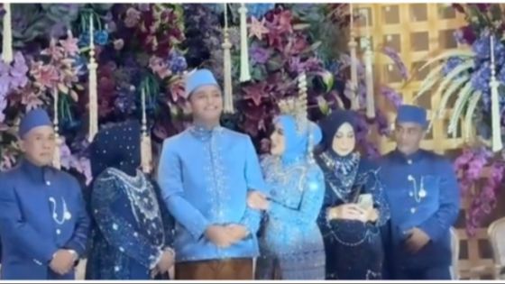 Viral Mempelai Pria Beri Kejutan saat Acara Pernikahan, Datangkan Artis Bikin Heboh